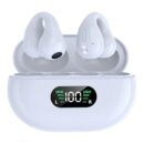 EWave P100 Bluetooth Wireless Ear-Clips with Open Ear Design and Saftey Standards,500mAH Battery,ANC Noise Reduction Algorithm,MFB Button,5H Playtime,30H Total Usage,240H Standby