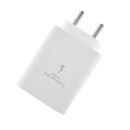 25W Type C Charger Compatible with Samsung A35/M35/A53/M55/F05/M15, F15/A15/A14/M14/F14/A34/M34/F34/S24 Ultra, S23/S23 fe/S21/Z fold/flip/6/5/4/3, Original 25W Type-C Travel Adaptor White