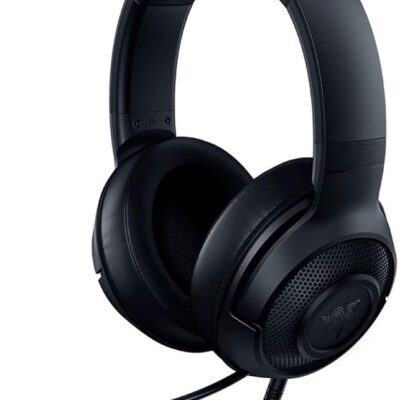 Razer Kraken X Lite Ultralight Gaming Headset: 7.1 Surround Sound Capable - Lightweight Frame - Bendable Cardioid Microphone - for PC, Xbox, PS4, Nintendo Switch - Classic Black