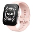 Amazfit Bip 5 Smart Watch with 1.91''Ultra Large Screen, Bluetooth Calling, Alexa Built-in, GPS Tracking, 10-Day Battery Life, Health Fitness Tracker with Heart Rate, Blood Oxygen Monitoring (Pink)