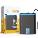 Oakter Mini UPS for 12V WiFi Router Broadband Modem | Backup Upto 4 Hours | WiFi Router UPS Power Backup During Power Cuts | UPS Broadband Modem (12 Volt Backup 4 HRS)
