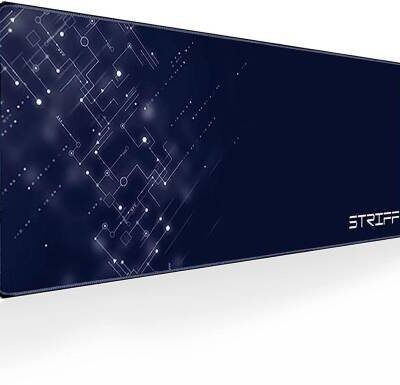 STRIFF Extended Size(800mmx300mmx3mm)Gaming Mouse Pad,Non-Slip Rubber Mouse Pad Mousepad??(Divine Blue)